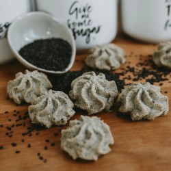 Lowrey 手工黑芝麻黄油曲奇饼干450g 纯天然无任何添加 含有60%新西兰黄油（曲奇松软，长途运输易有碎裂，介意者慎拍）保质期：2026.7